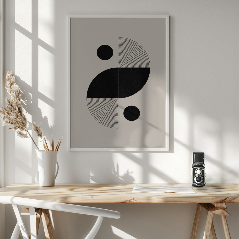 B&B No3. - Poster / Art Print - interiör