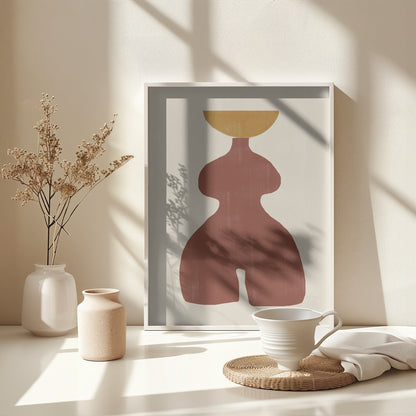 Vase No11. - Poster / Art Print - interiör