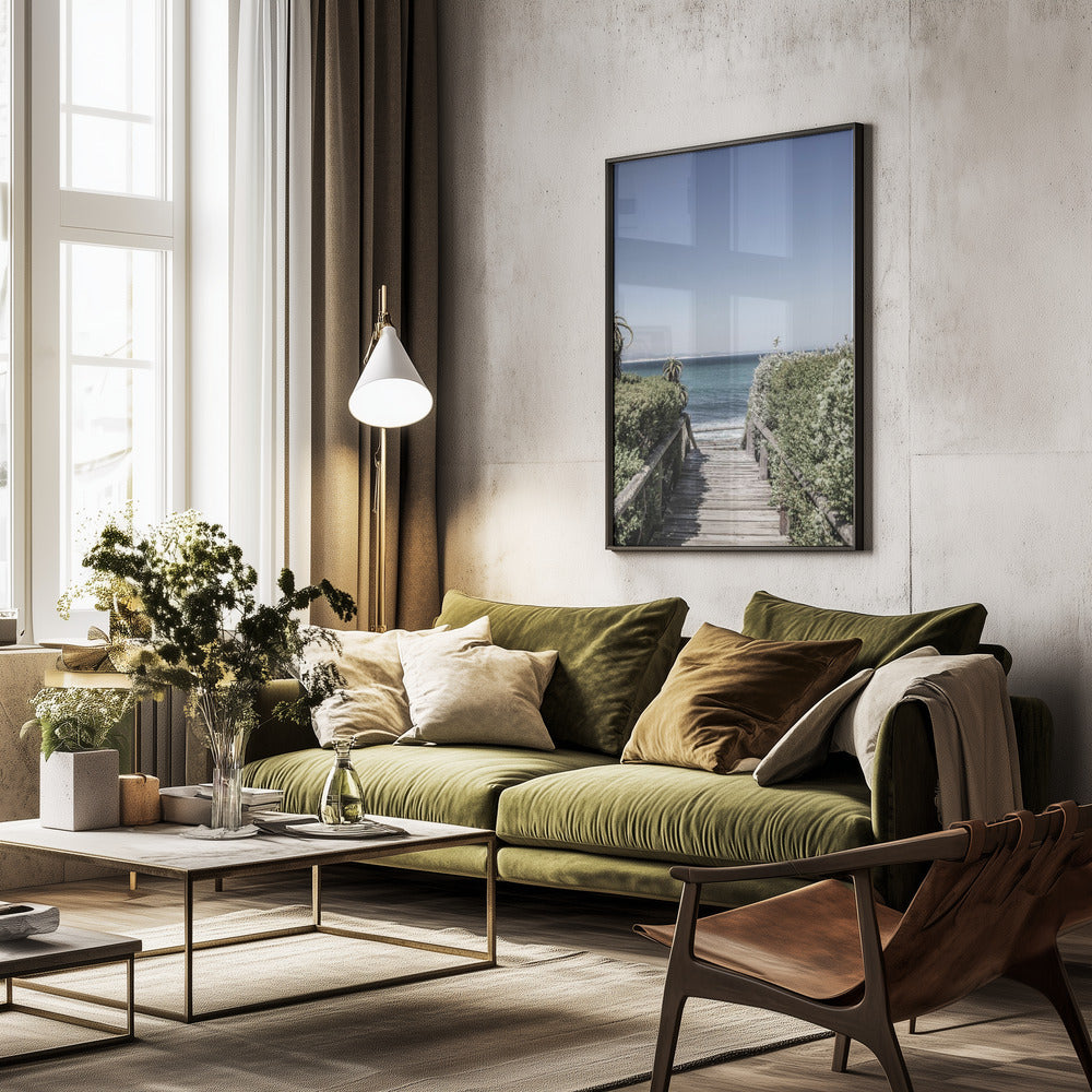 Bay Walk - Poster / Art Print - interiör