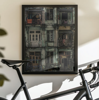 Remnants of another era - Poster / Art Print - interiör