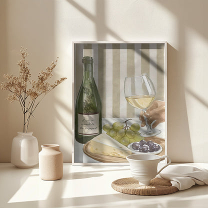 Life is meant to be enjoyed - Poster / Art Print - interiör