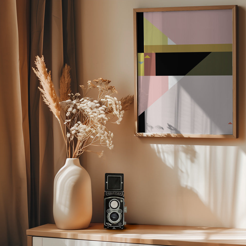 Constructivist Tune N°3 - Poster / Art Print - interiör