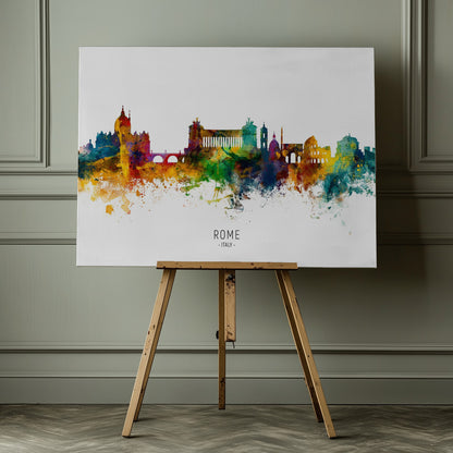 Rome Italy Skyline - Poster / Art Print - interiör