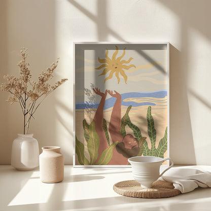 Sun Worship - Poster / Art Print - interiör