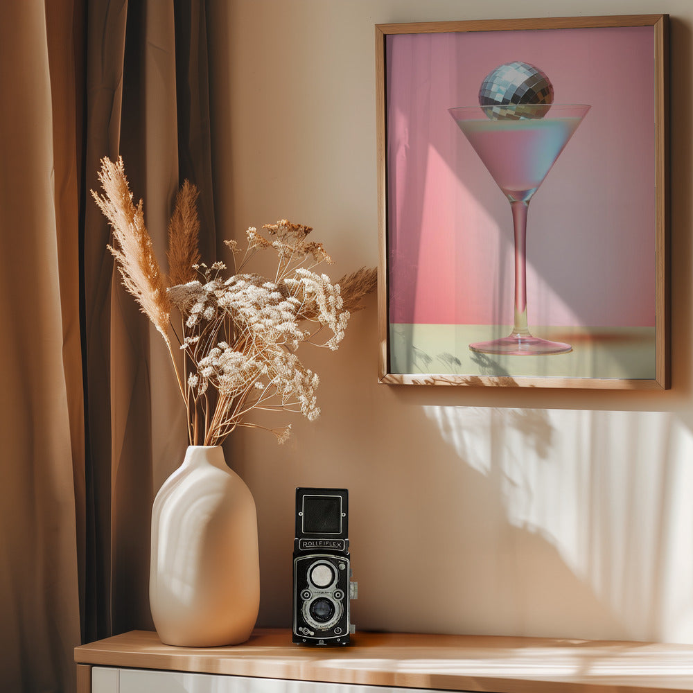 Disco Martini - Poster / Art Print - interiör