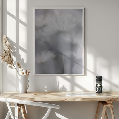 Blurred Flowers 6 - Poster / Art Print - interiör