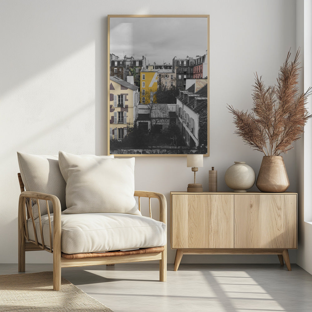 Paris Tags - Poster / Art Print - interiör