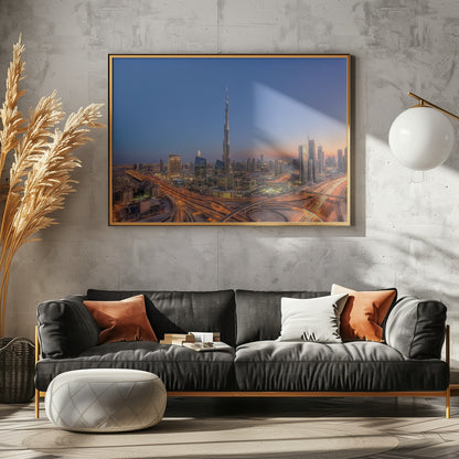 The Amazing Burj Khalifah - Poster / Art Print - interiör