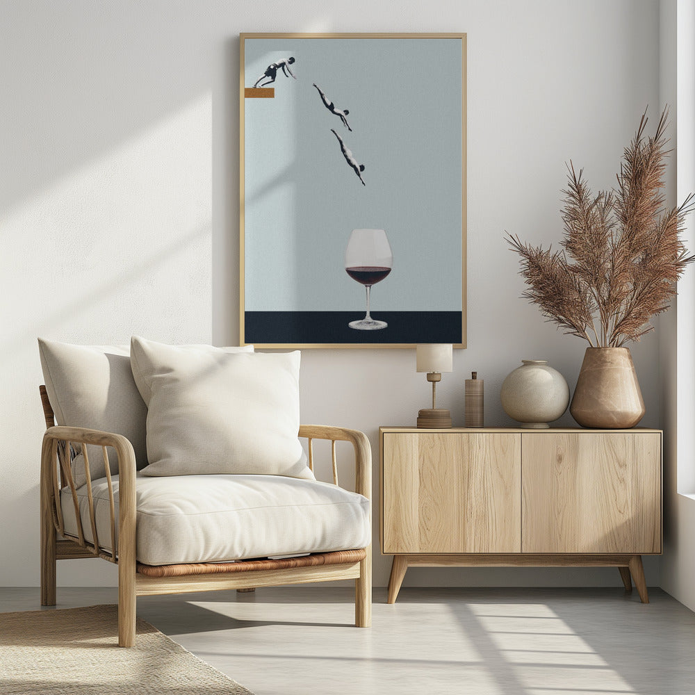 Your best friends forget you get old - Poster / Art Print - interiör