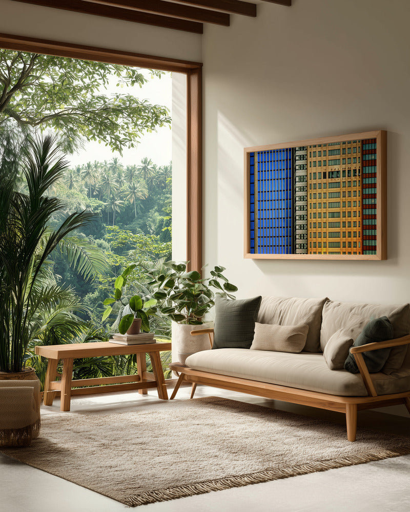 Windows on the City - Poster / Art Print - interiör