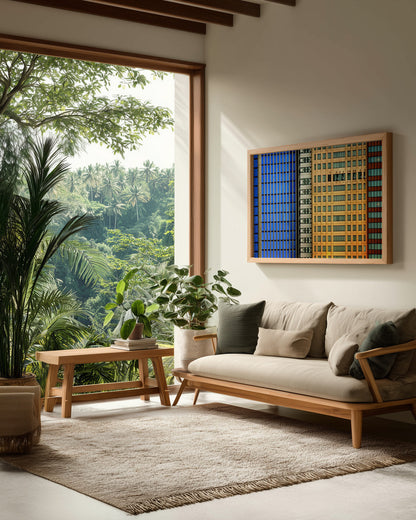 Windows on the City - Poster / Art Print - interiör