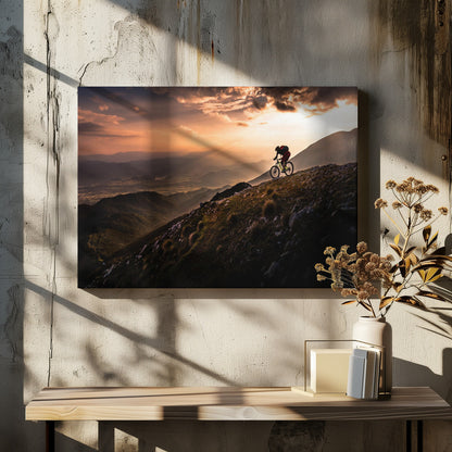 Sunset Ride - Poster / Art Print - interiör
