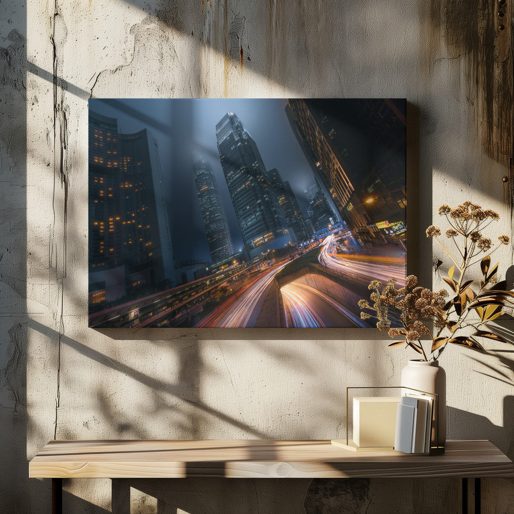 Driving Hong Kong - Poster / Art Print - interiör