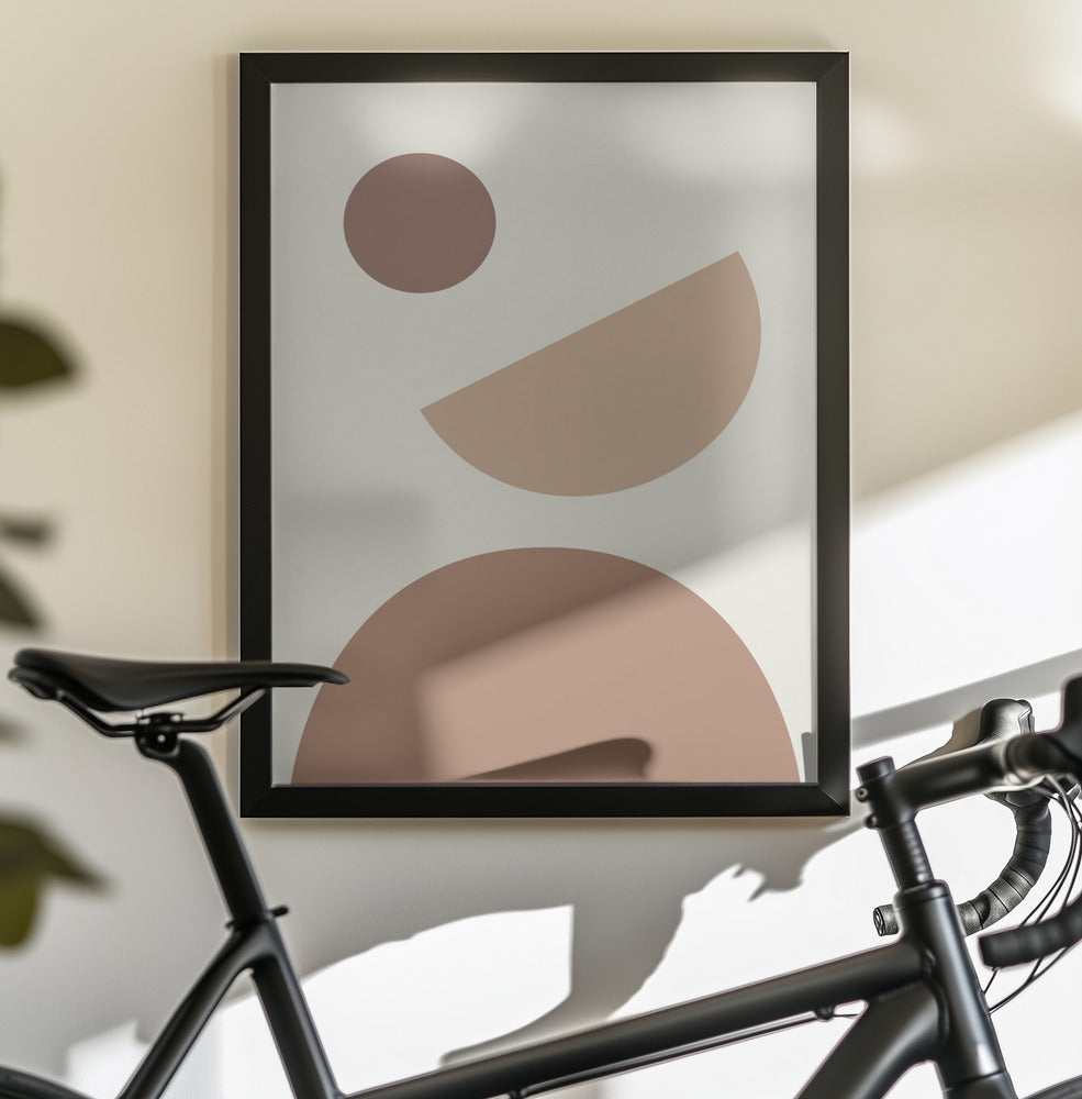 Abstract Geo - Poster / Art Print - interiör