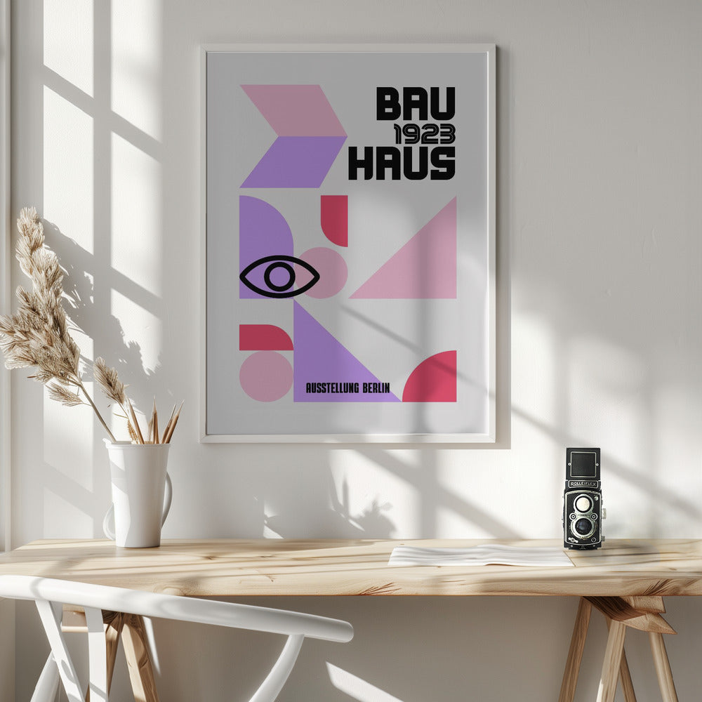 Bauhaus 1923 - Poster / Art Print - interiör