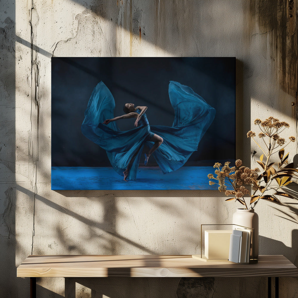 Butterfly Wardrobe - Poster / Art Print - interiör