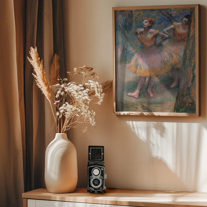 Two Dancers - Poster / Art Print - interiör