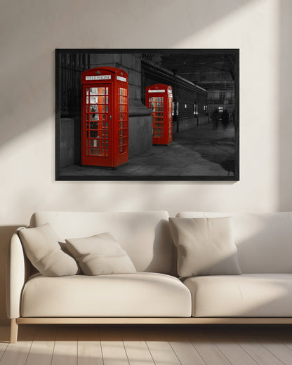 Phone to a Ghost? - Poster / Art Print - interiör