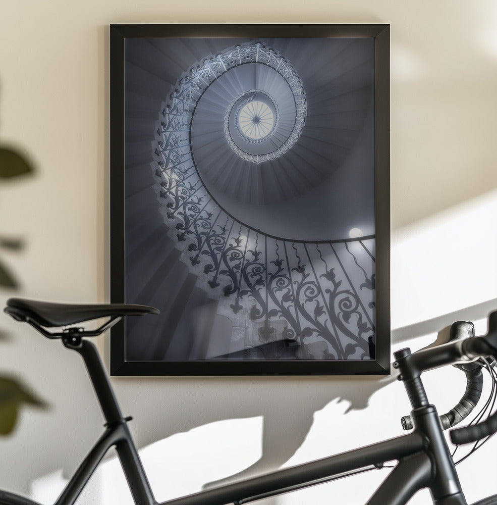 Tulip Stairs - Poster / Art Print - interiör