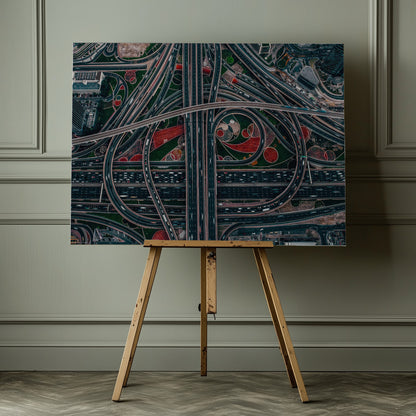 urban labyrinth - Poster / Art Print - interiör