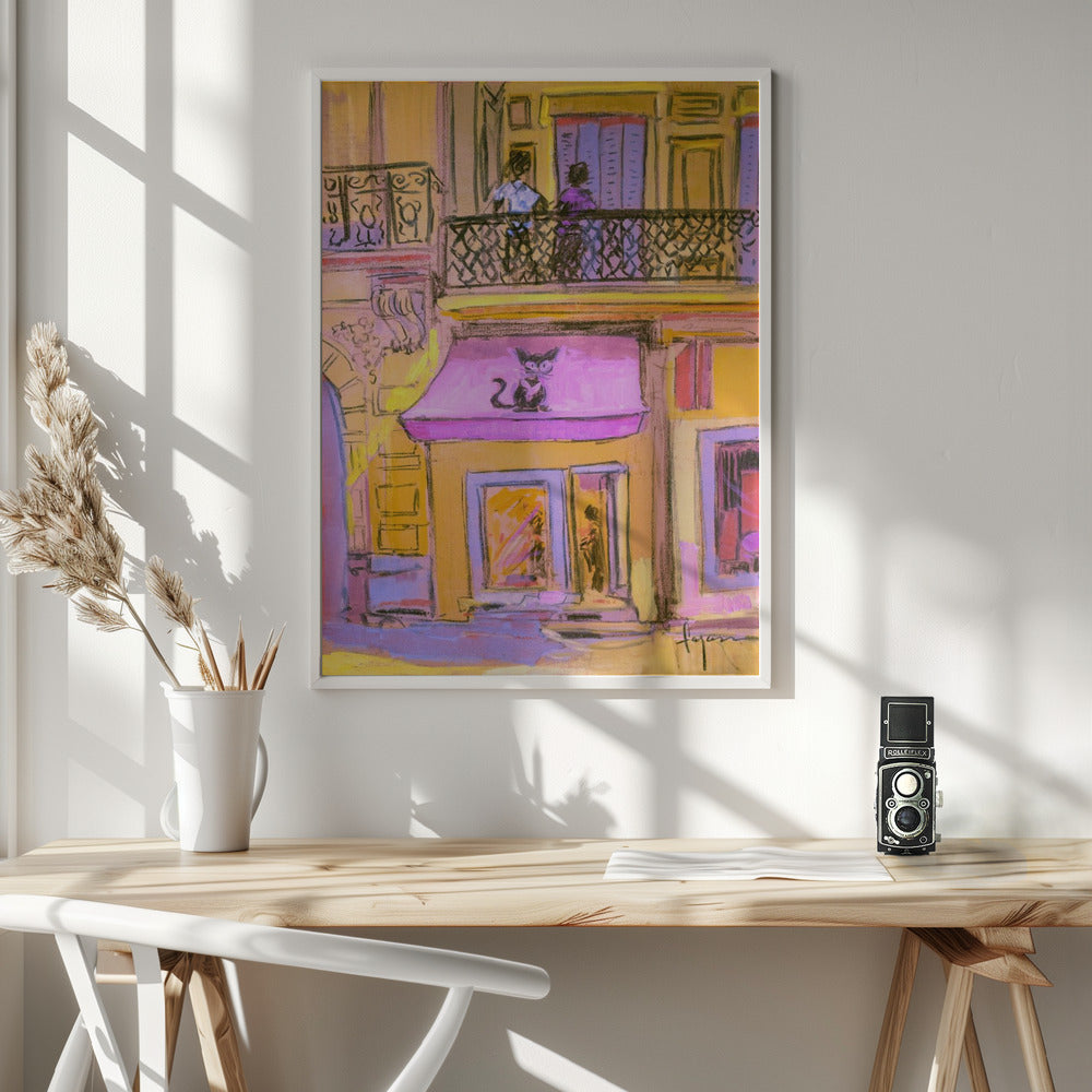 Df1425purrfect - Poster / Art Print - interiör