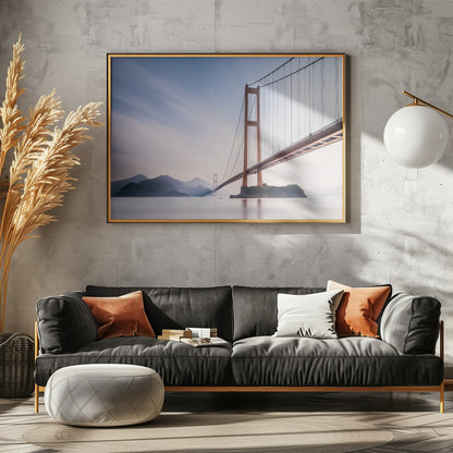Xihou Bridge & Moon Bay - Poster / Art Print - interiör