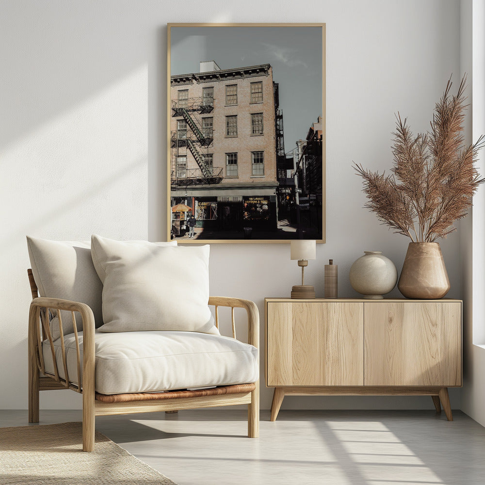 New York City Street scecne - Poster / Art Print - interiör