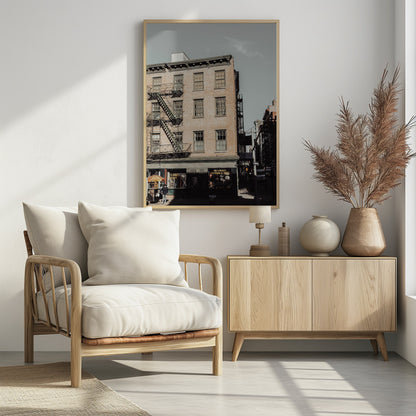 New York City Street scecne - Poster / Art Print - interiör