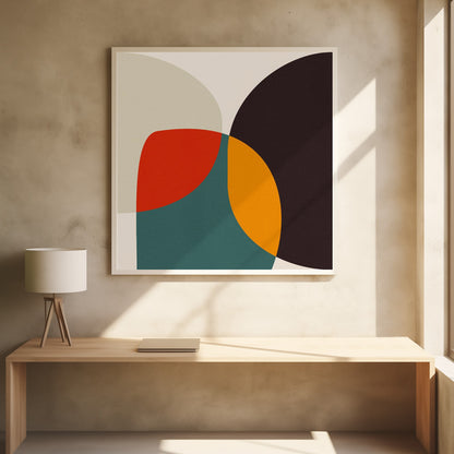 Bauhaus Modern Bold 3 - Poster / Art Print - interiör