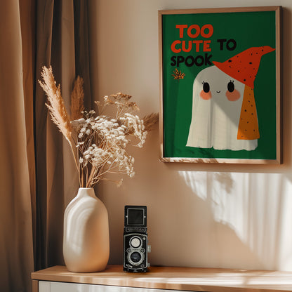 Charming Ghost Whimsy - Poster / Art Print - interiör