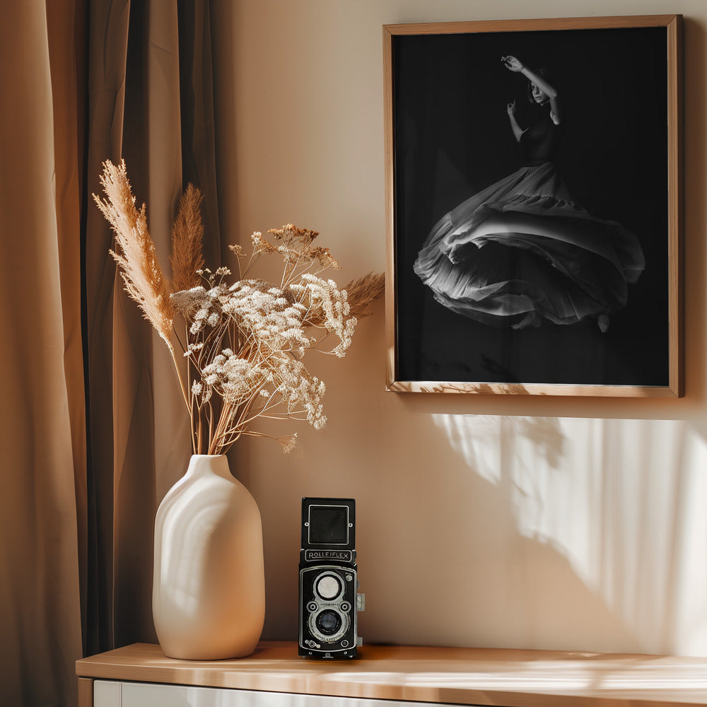 the poetry of grey - Poster / Art Print - interiör
