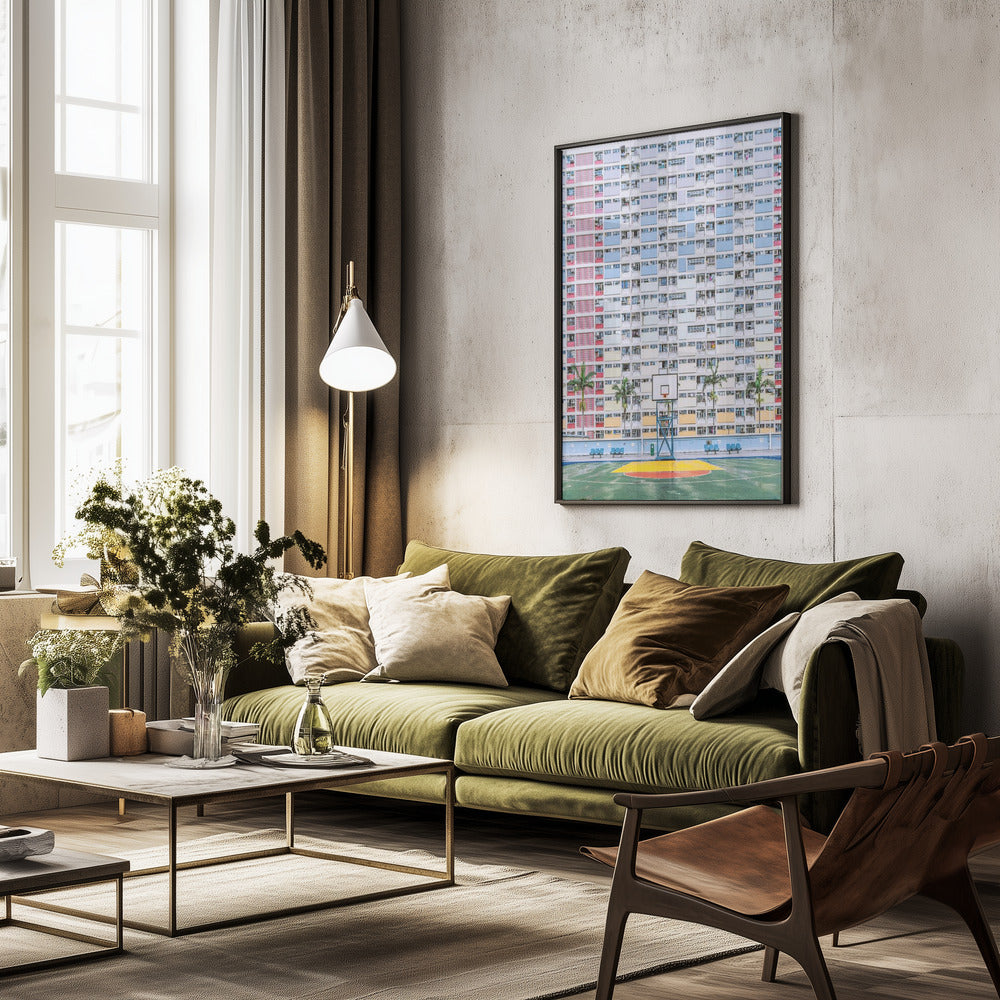 Rainbow Estate - Poster / Art Print - interiör
