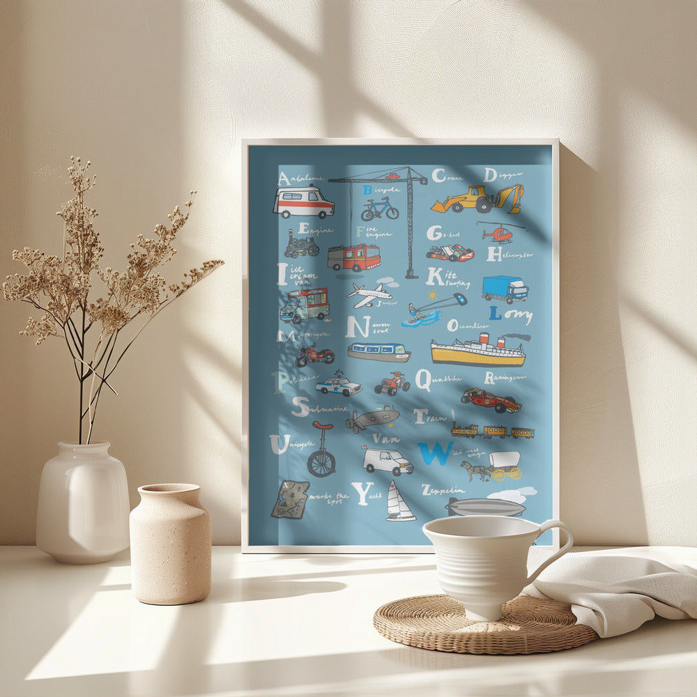 Abc Transport - Poster / Art Print - interiör