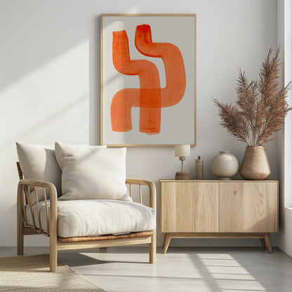 Midnight Hug - Poster / Art Print - interiör