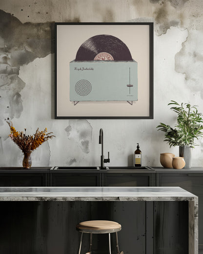High Fidelity - Poster / Art Print - interiör