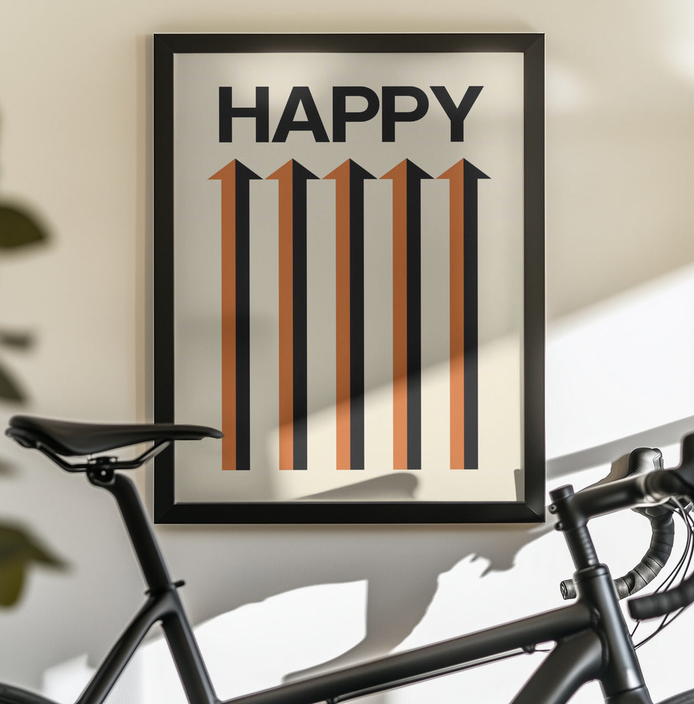 Happy Cream - Poster / Art Print - interiör