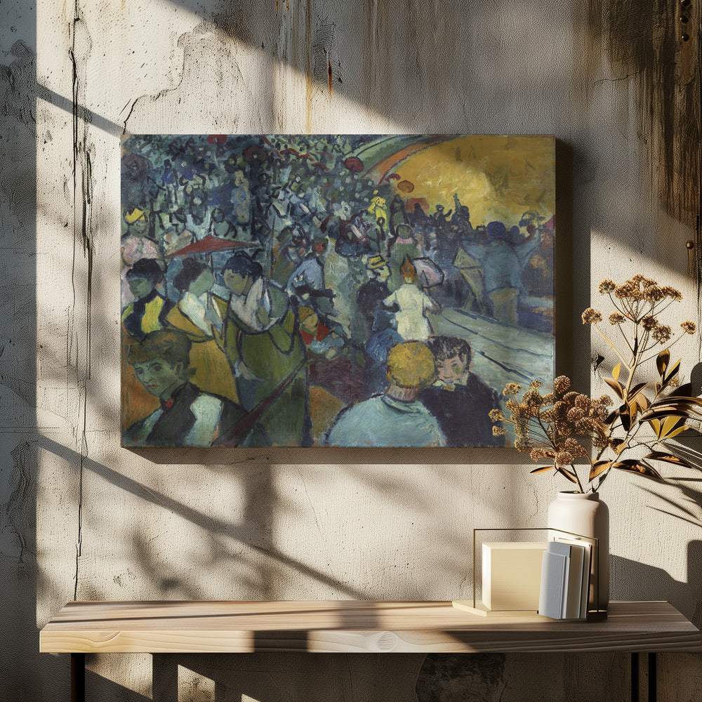 Les Arènes (1888) - Poster / Art Print - interiör