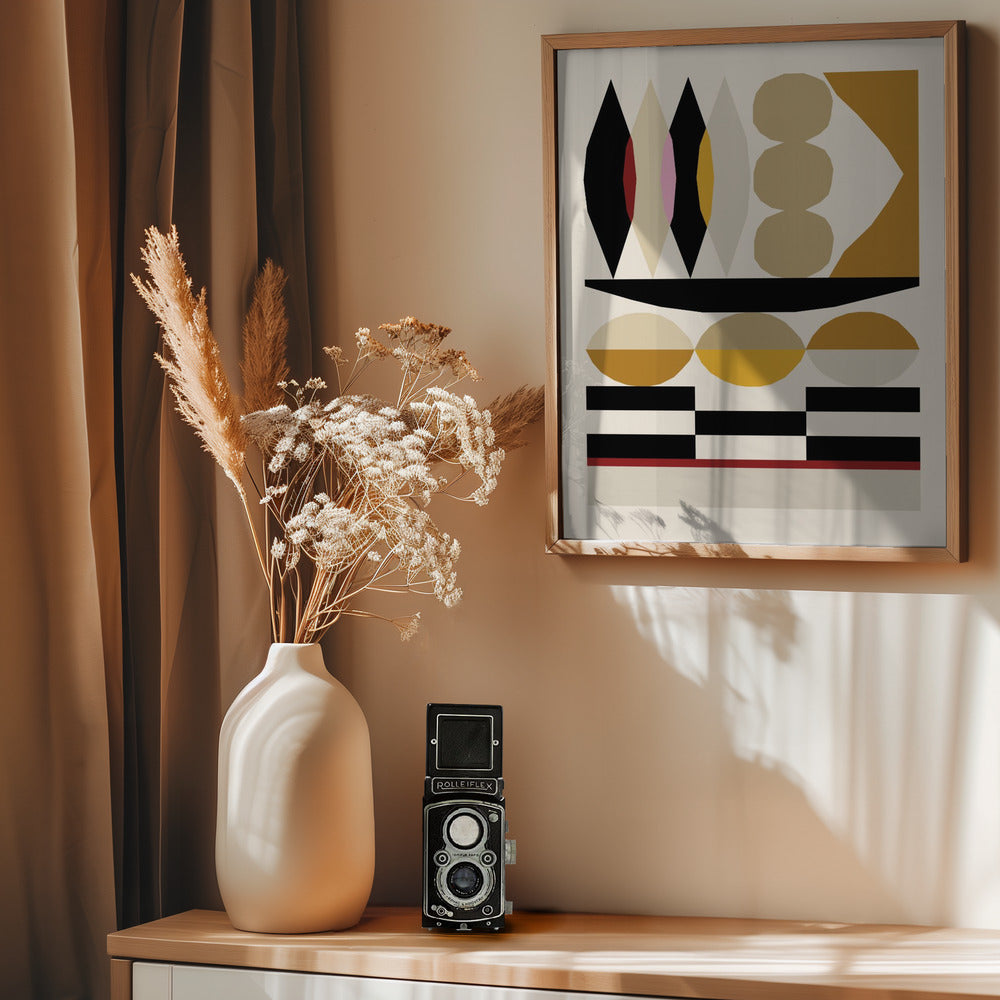 Abstract composition 25 - Poster / Art Print - interiör