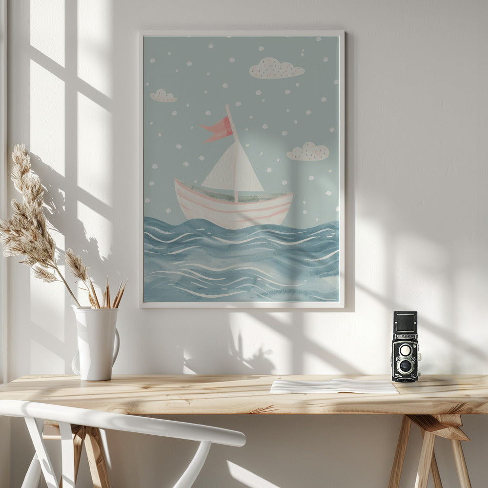 Greatjourney - Poster / Art Print - interiör