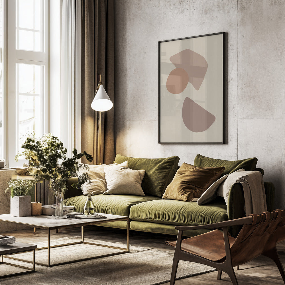 Mocha - Poster / Art Print - interiör