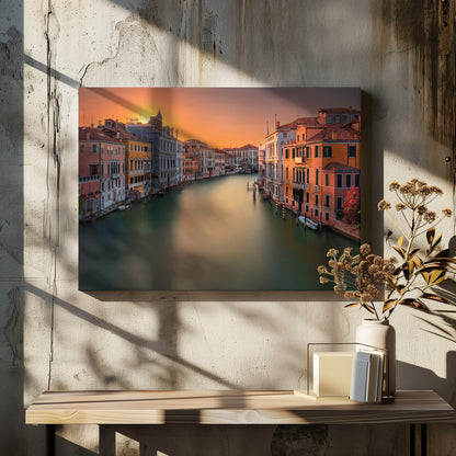Sunset in Venice - Poster / Art Print - interiör