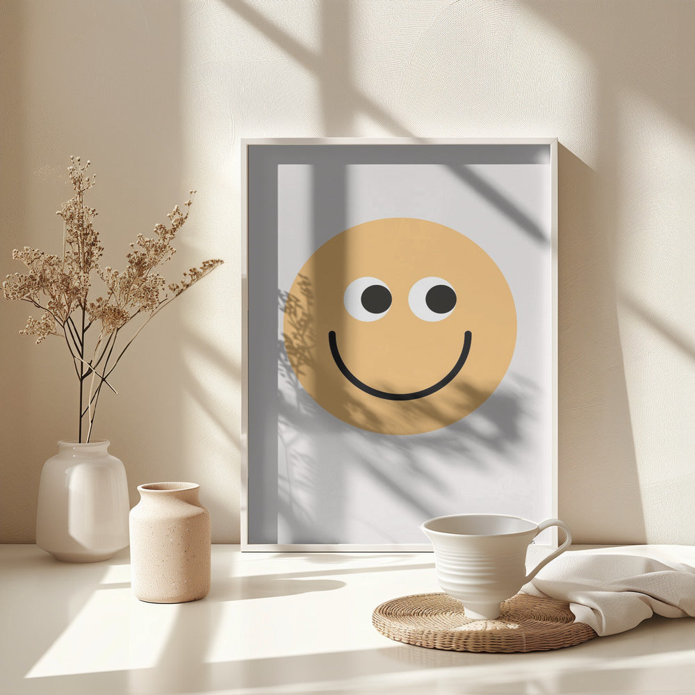 Face 1 - Poster / Art Print - interiör