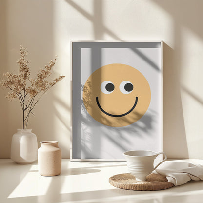 Face 1 - Poster / Art Print - interiör