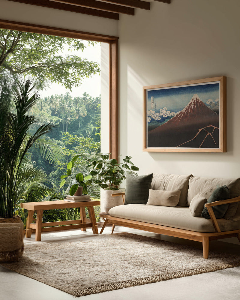 Show Below the Summit - Poster / Art Print - interiör