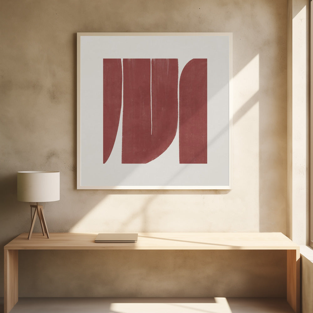 Small Sqterracota L - Poster / Art Print - interiör