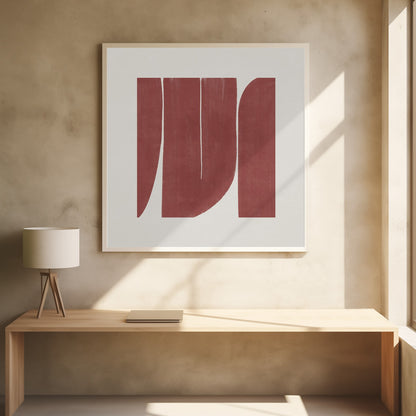 Small Sqterracota L - Poster / Art Print - interiör