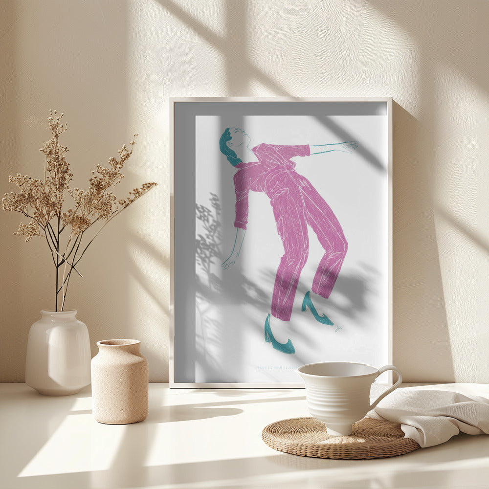 Jlr Dancing13 Copy - Poster / Art Print - interiör