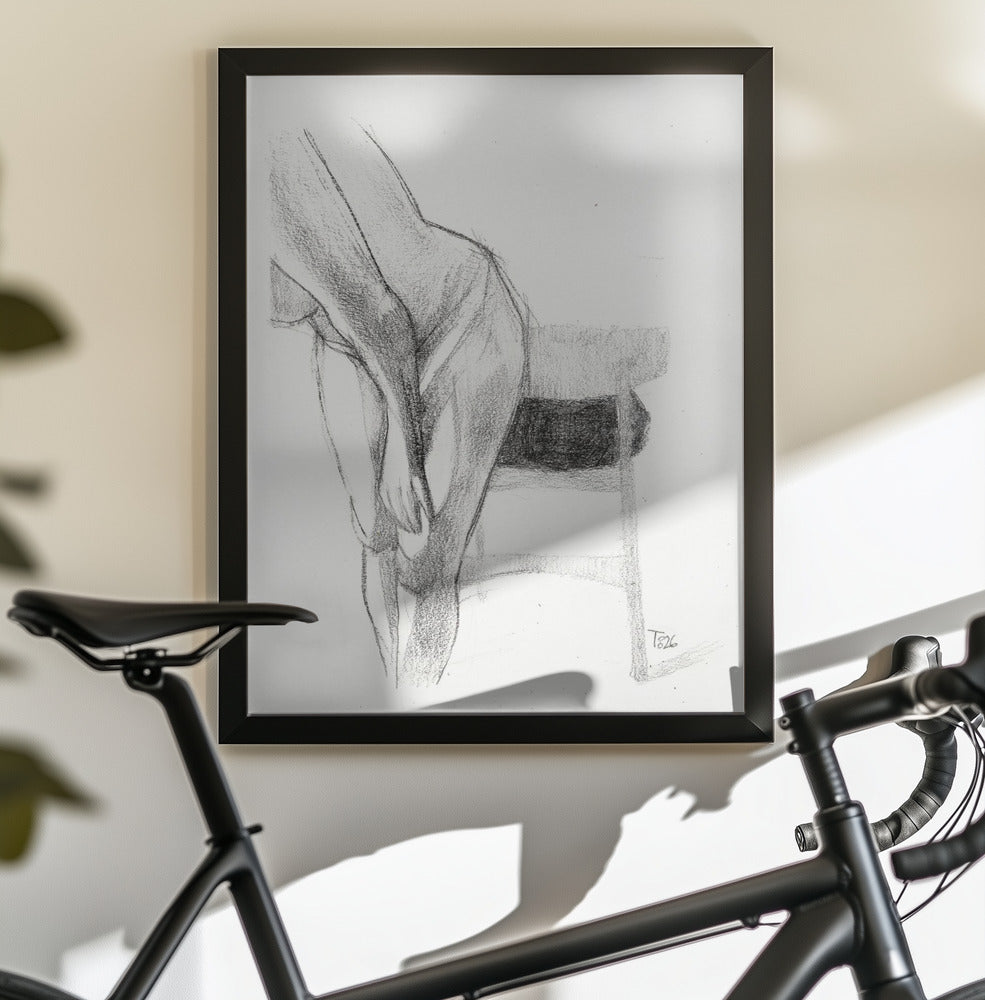 Inbetween poses - Poster / Art Print - interiör