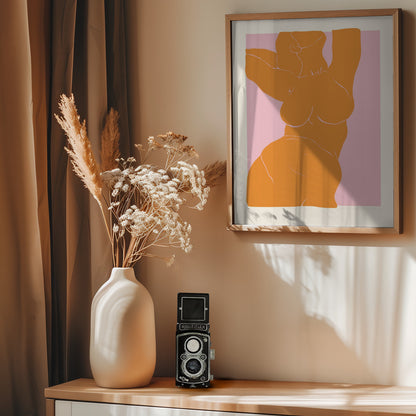 Pandc Figure - Poster / Art Print - interiör