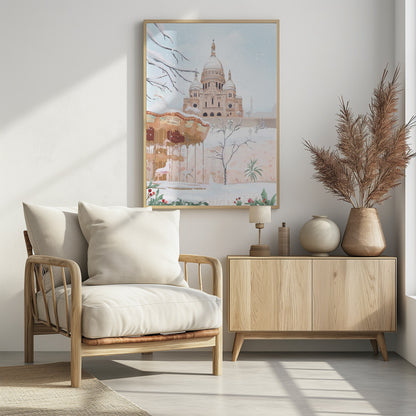 Winter in Paris - Poster / Art Print - interiör